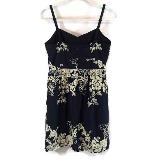 J. Crew sundress size 6 navy. - Picture 4 of 7